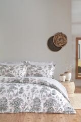 Puffy Kelia Çift Kişilik Ranforce %100 Pamuk Nevresim Takımı - Lila YTSGRPIST-11611851