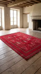 Derya Home Kahire Serisi Saçaklı Kilim Etnik Vintage Desenli 1