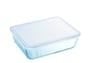 PYREX 244P000/7043 KAPAKLI DİKDÖRTGEN SAKLAMA KABI 4L