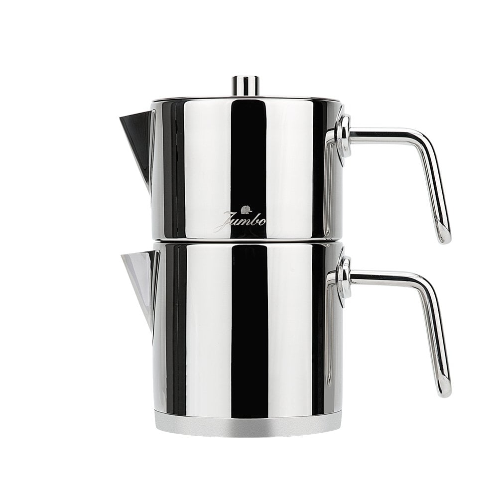 Jumbo Metalix Midi Full Metal Çaydanlık