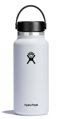 HYDRO FLASK W32BTS110 946ML 32OZ GENİŞ FLEX KAPAK ŞİŞE BEYAZ
