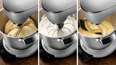 MUM9YX5S12 Serie 8 Kitchen machine with scale OptiMUM 1600 W Gümüş, Siyah