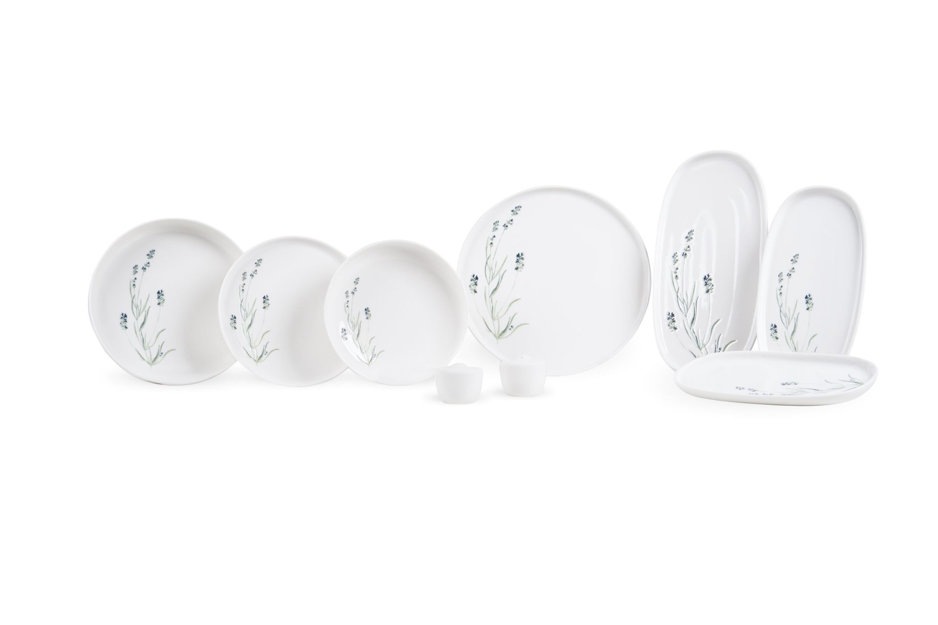 Leggno Botanıcal Levander 55 Parça Yemek Takımı