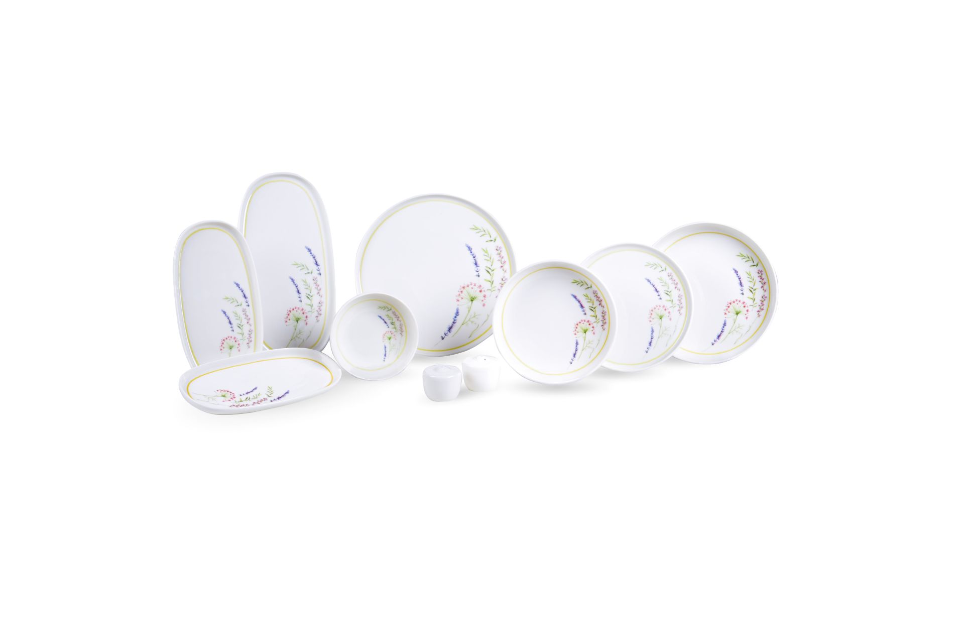 Leggno Botanıcal Fleur 55 Parça Yemek Takımı