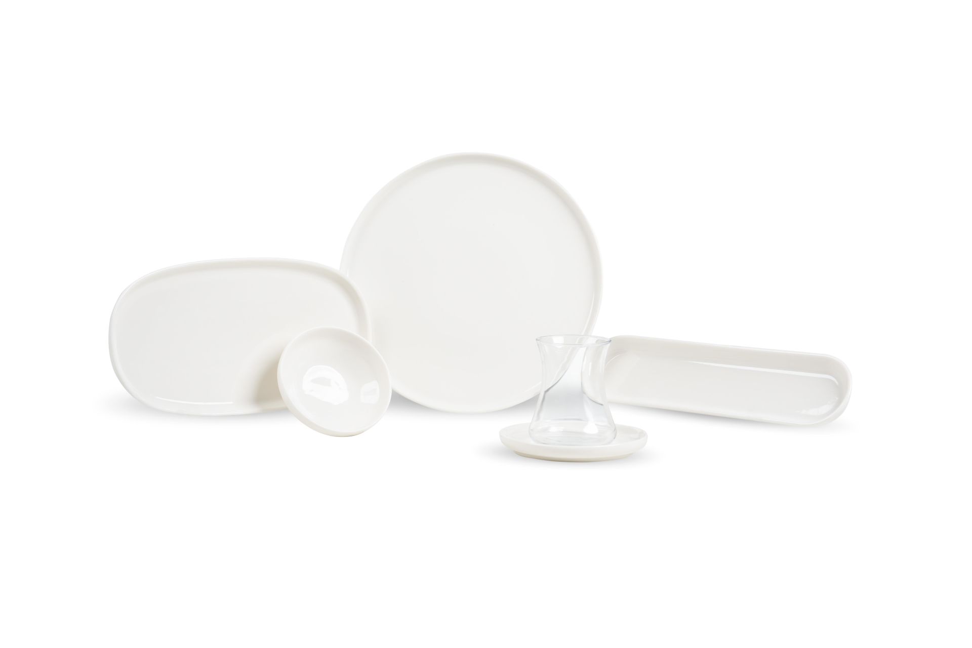 Leggno Botanıcal White 26 Parça Kahvaltı Takımı