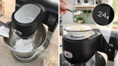 MUMS6ZS00 Serie 6 Mutfak Makinesi 1600 W Siyah, Paslanmaz çelik