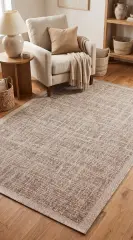 Derya Home Matrix Sisal Dokuma Hasır Halı, Modern Geometrik Salon Mutfak Balkon Halısı mx 01