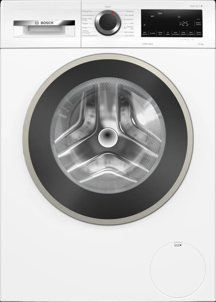 BOSCH WGA25202TR Serie 4 Çamaşır Makinesi 10 kg 1200 dev./dak., Beyaz