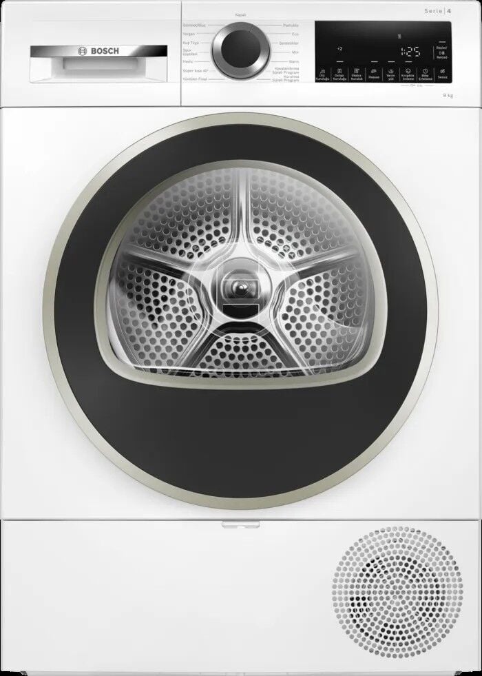 Bosch WQA24201TR 9 Kg Uyumlu Beyaz Kurutma Makinesi