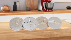 Bosch Serie 4 Mutfak Makinesi MUM 5 1000 W Kırmızı, Gümüş MUM5X720