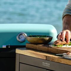 Everdure Furnace 3 Ateşlemeli Gazlı Barbekü Yeşil