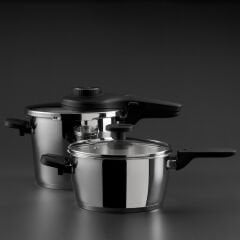 Jumbo Prime Master 4+6 Litre Düdüklü Tencere Seti