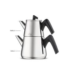 Jumbo Ground Midi Steel Çaydanlık