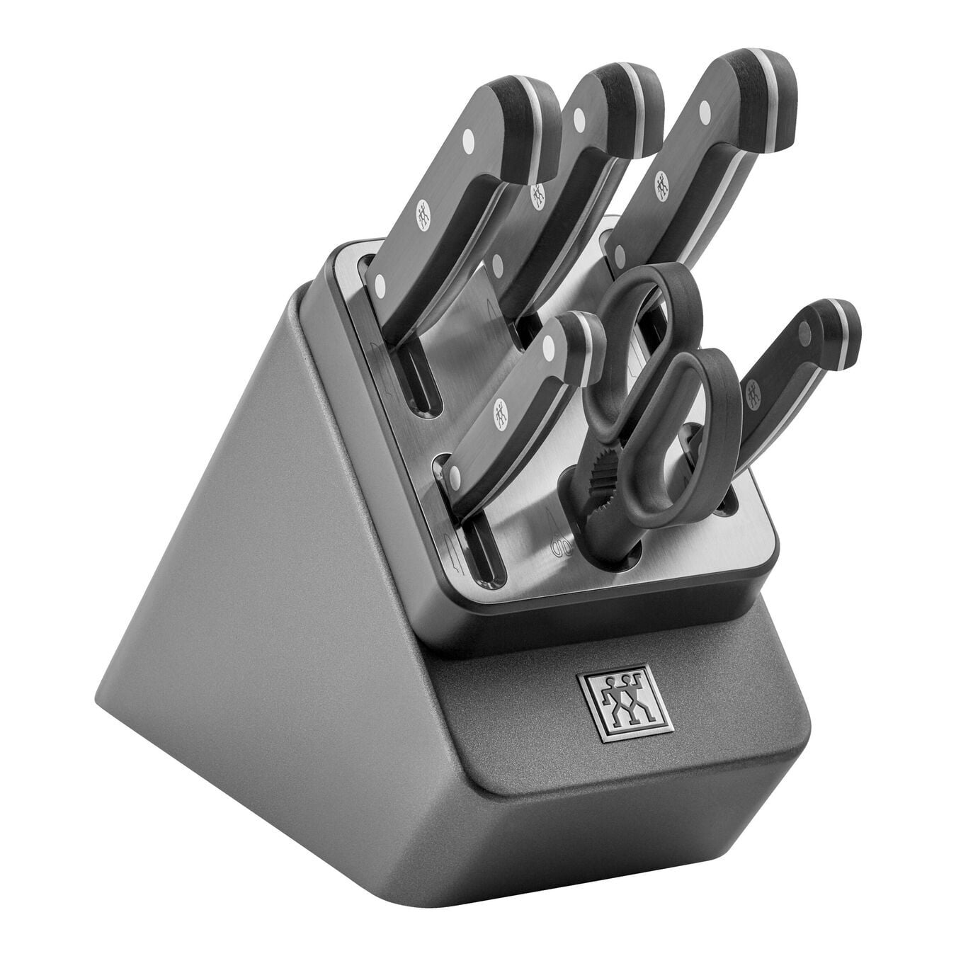 Zwilling Gourmet Blok Bıçak Seti Kendinden Bilemeli | Dişbudak Ağacı | 7-Parça